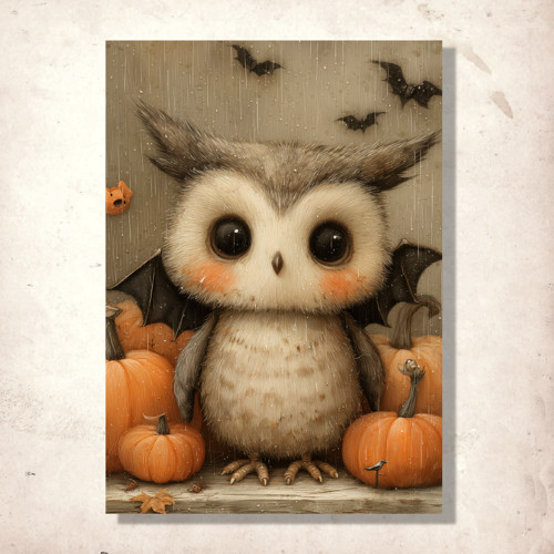 Pohlednice Oranžová jako Halloween 14.
