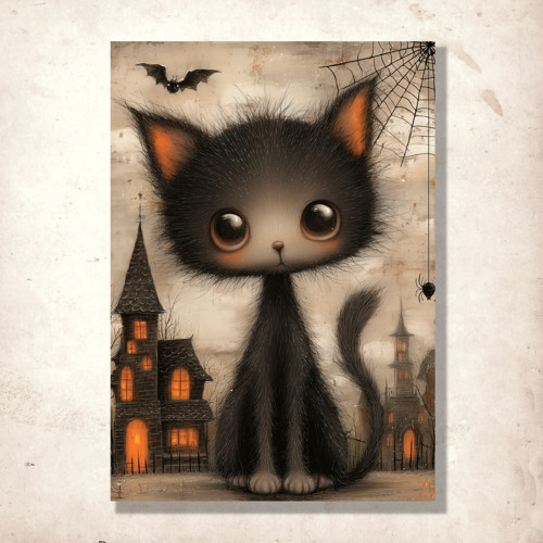 Pohlednice Oranžová jako Halloween 12.