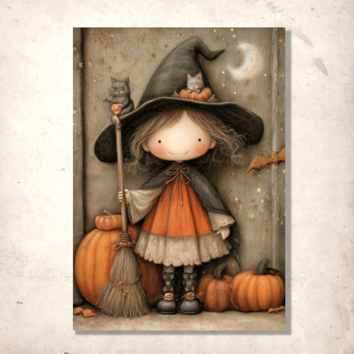 Pohlednice Oranžová jako Halloween 11.