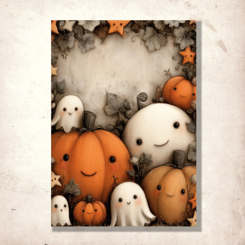Pohlednice Oranžová jako Halloween 4.