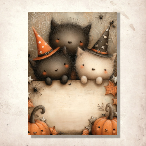 Pohlednice Oranžová jako Halloween 3.