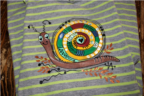 Malované tricko recy vel.L/XL SKLADEM