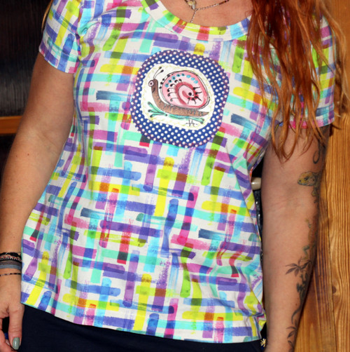 Malované tricko recy vel.L/XL — foto 1