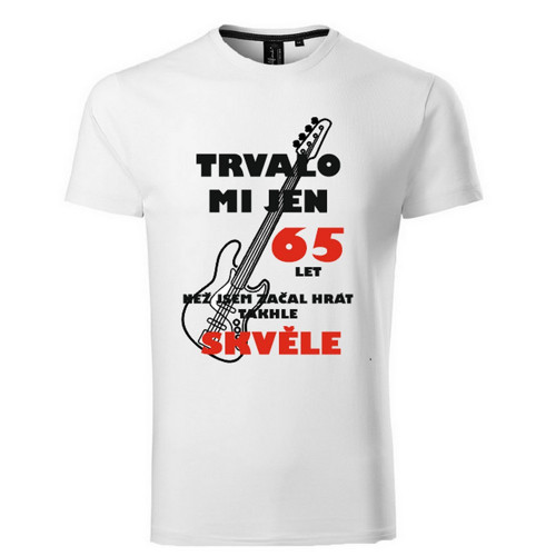 Tričko s potiskem 65 LET