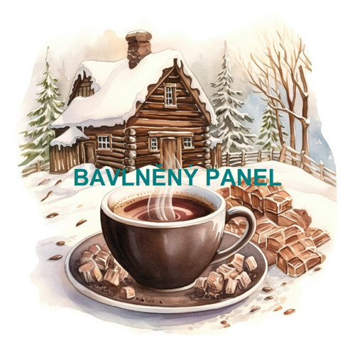 Bavlněný panel 25x25 cm - skladem