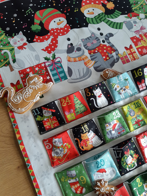 Adventní kalendář - Barevný kočičí