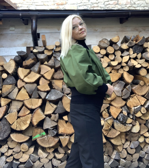Bundička softshellová zelená