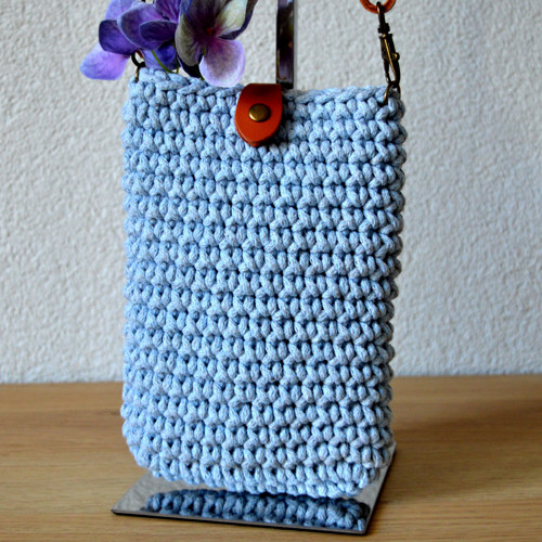 MIMI- crossbody na mobil,20x15cm,kožený popruh