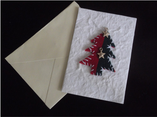 1) Přáníčka vánoční otevírací 9,5x7 cm s obálkou