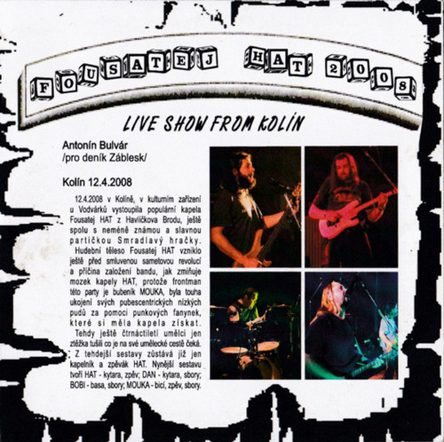 CD Fousatej Hat - Live show from Kolín