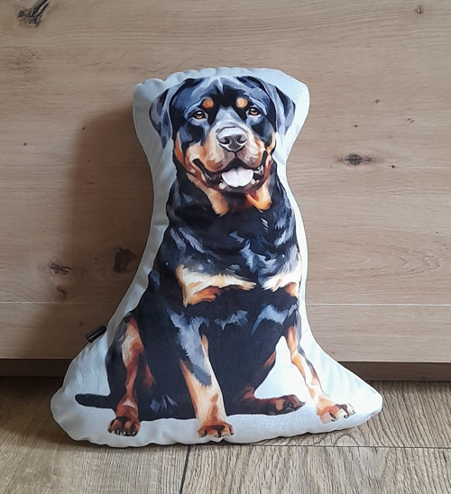 Dekorativní polštář Rottweiler