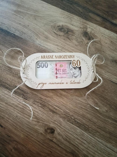 Dárková karta k narozeninám