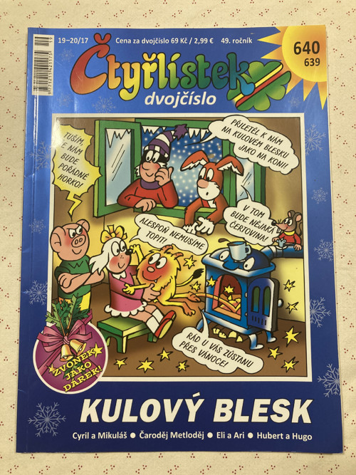 Čtyřlístek 639 a 640 - dvojčíslo