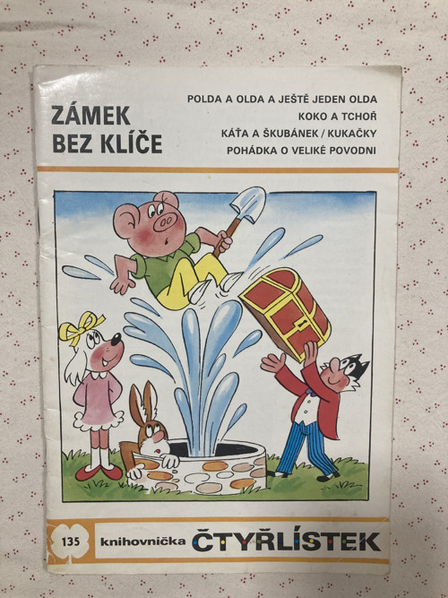 Čtyřlístek číslo 135- Zámek bez klíče