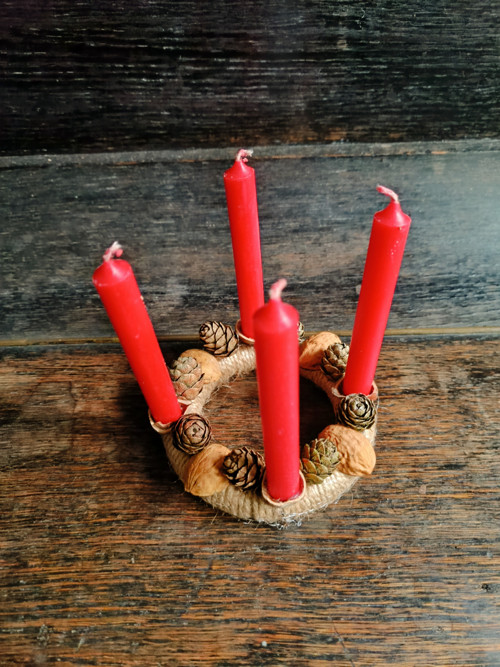 Malý adventní věneček