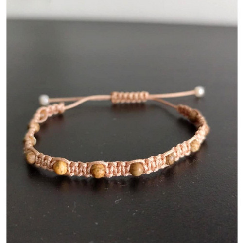 Náramek Shamballa - Jaspis