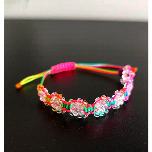 Náramek Shamballa s korálky