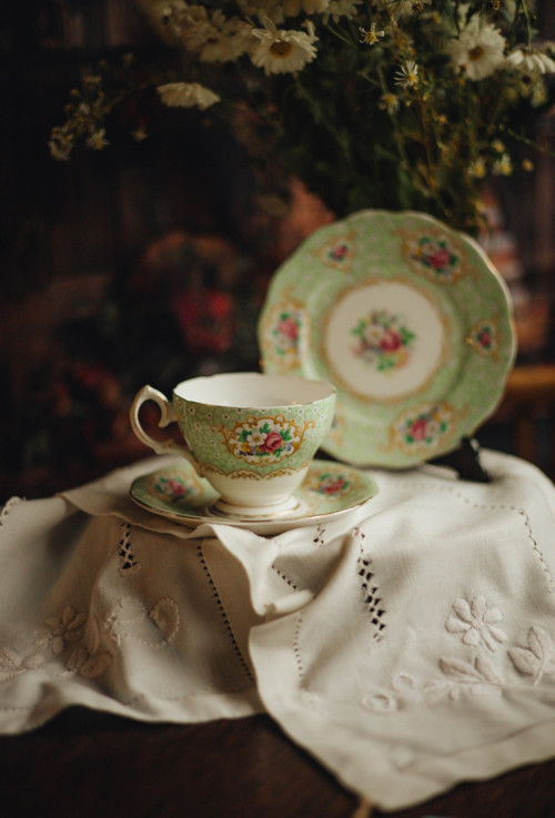 Čajová souprava"Queen Anne Gainsborough" 1950.