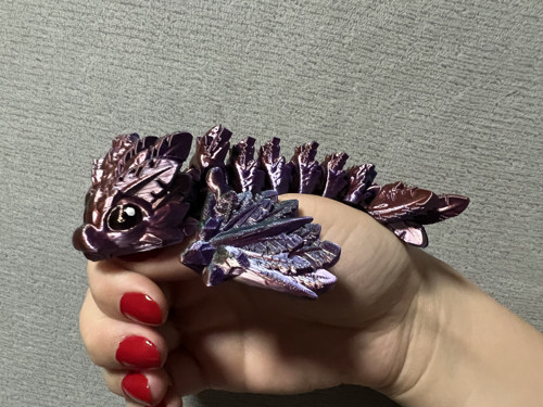 Mládě Opeřeného Hada - 12 cm - 3D Tisk