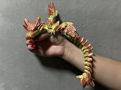 Axolotlí drak - 35 cm - 3D Tisk