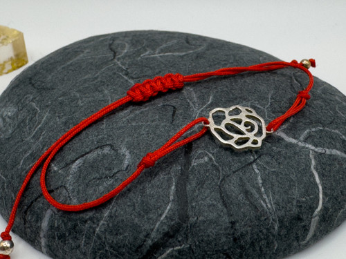 Minimalistický náramek - Rose (červená)