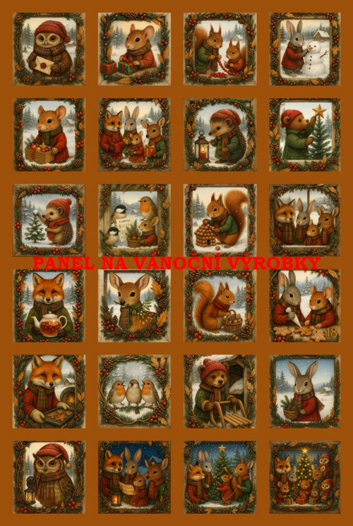 Bavlněný panel 40 x 60 cm — foto 1