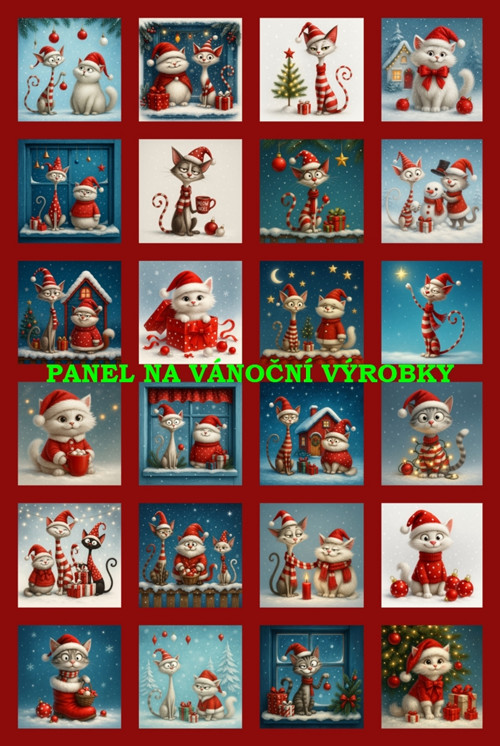 Bavlněný panel 40 x 60 cm — foto 1