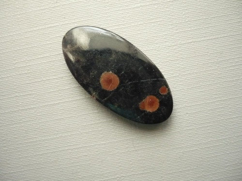 Kabošon - peanut obsidián 27 mm, č.12f