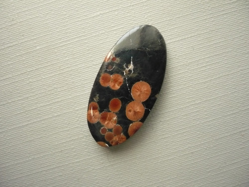 Kabošon - peanut obsidián 25 mm, č.13f — foto 1