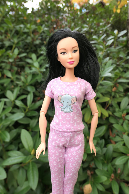Barbie - pyžamko se slonem — foto 1