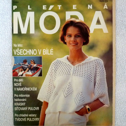 Časopis Pletená móda 7/92 — foto 1