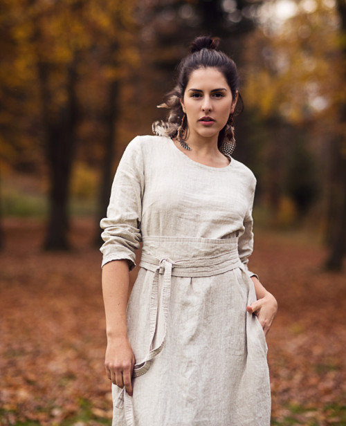 Pásek vázací režný
