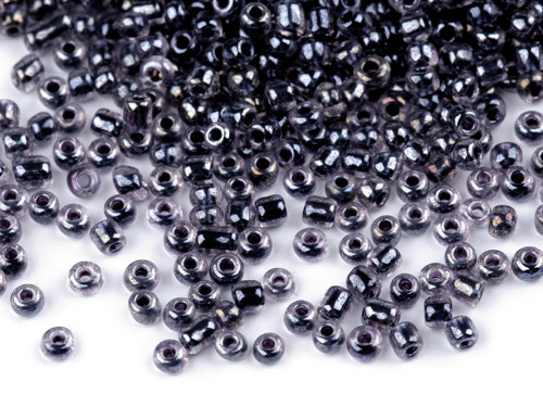 Rokajl s průtahem zářivý, 3mm, šedá, 50g