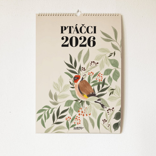 Ptáčci 2026 (nástěnný kalendář) — foto 1