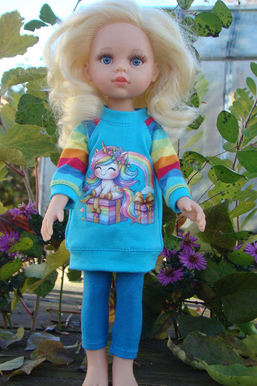 Paola Reina 32 cm - tunika + legínky