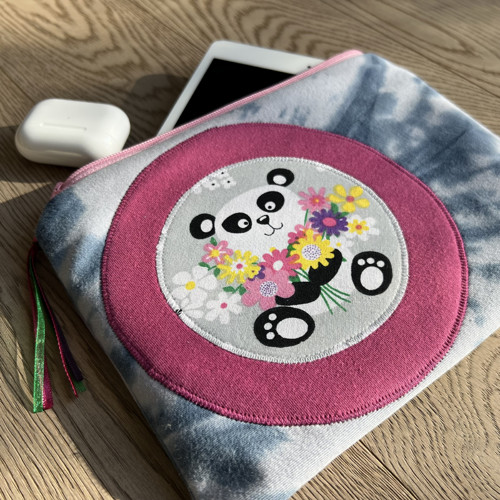 Obal na iPad mini, čtečku: Veselá panda