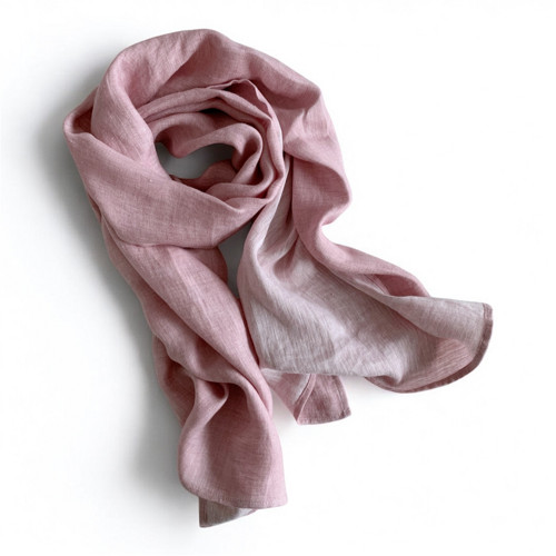 Lněný šál Rosa