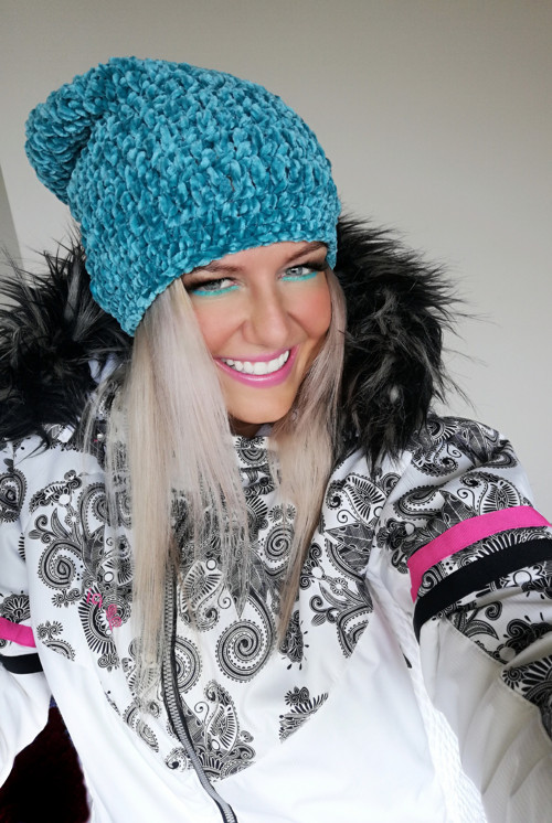 Sametová háčkovaná houmeleska /SKLADEM — foto 1