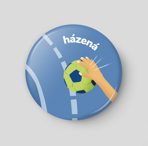 Házená - plánovací magnetka — foto 1