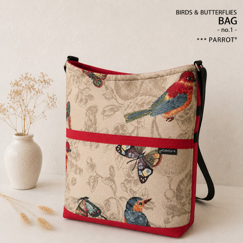 Birds & Butterflies Bag ** no.1* Parrot® — foto 1