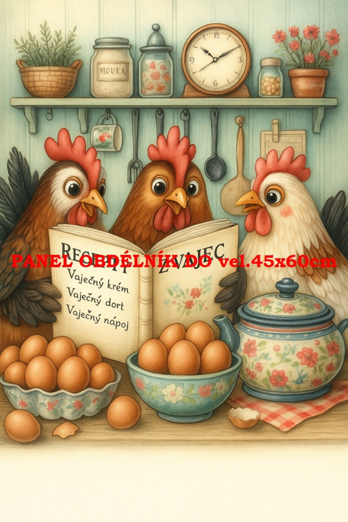 Bavlněný panel 7x10 cm