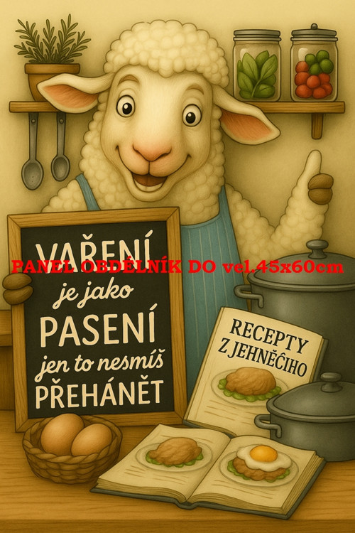 Bavlněný panel 7x10 cm — foto 1