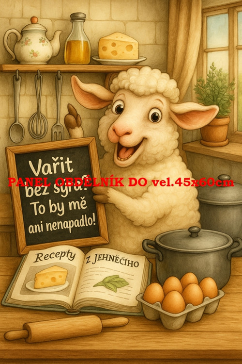 Bavlněný panel 7x10 cm