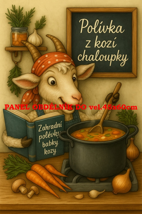 Bavlněný panel 7x10 cm