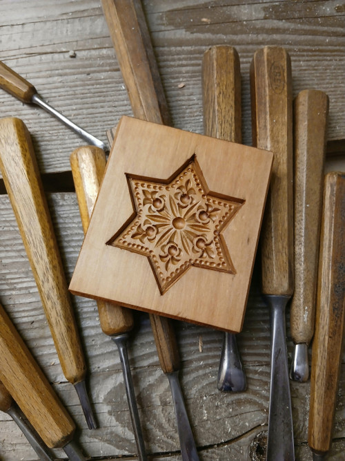 Hvězdička forma 7x7cm
