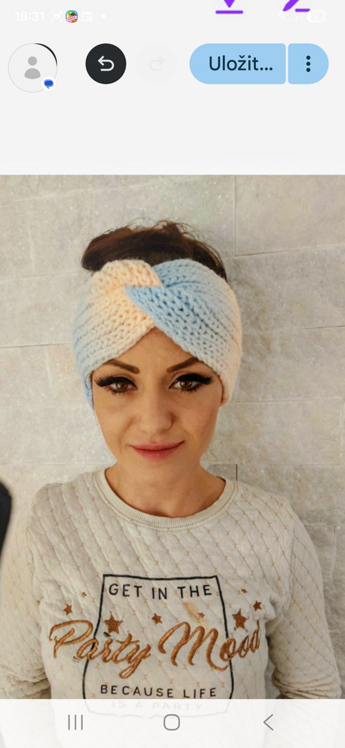 Dámská čelenka — foto 1