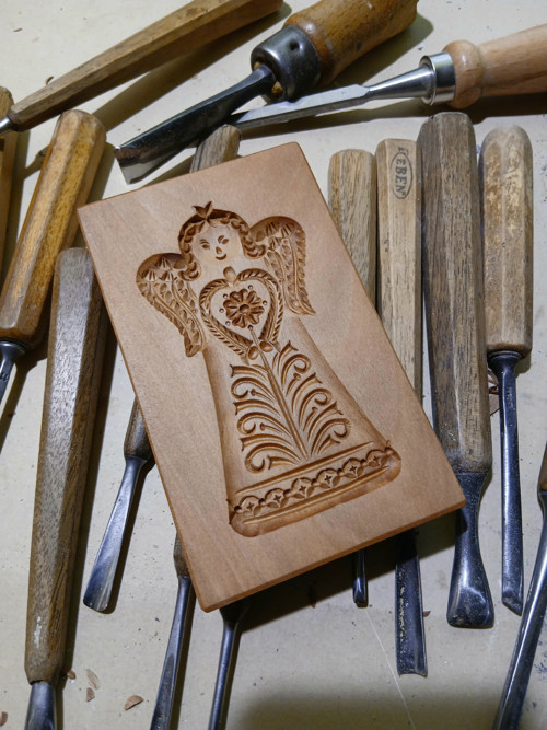 Dřevěná forma 11x6cm