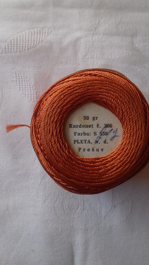 Háčkovací příze Kordonet lesklý — foto 1