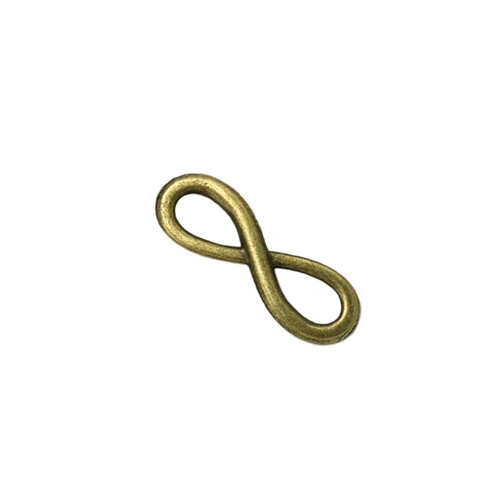 Konektor nekonečno bronz 23x8mm, 1/10ks