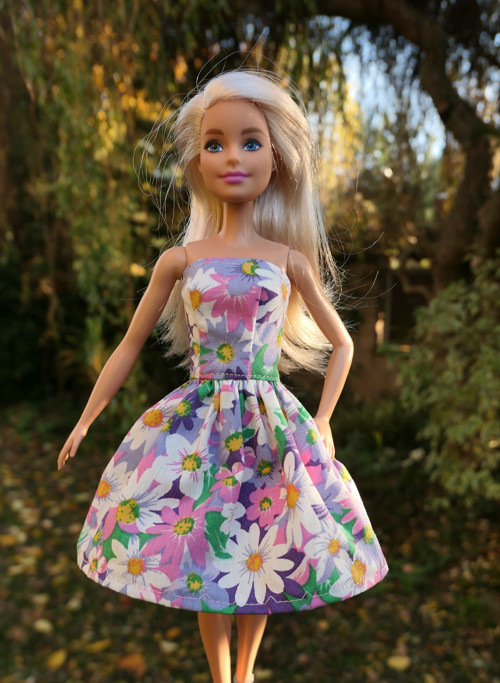 Barbie - bavlněné letní šaty — foto 1